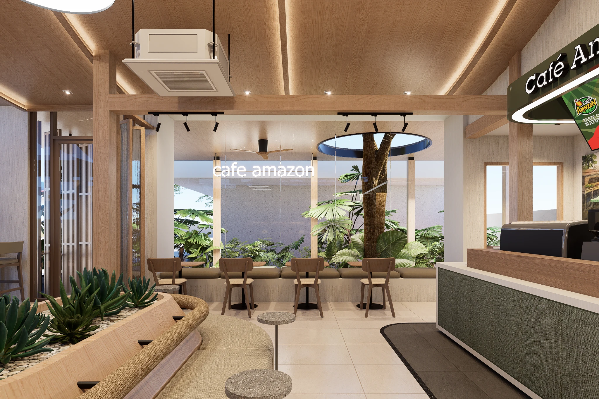 AMZ // BPK — Interior seating
