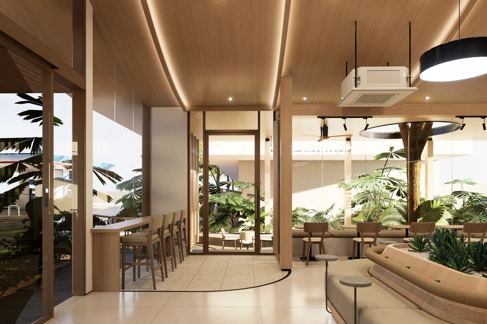 AMZ // BPK — Indoor and outdoor connection