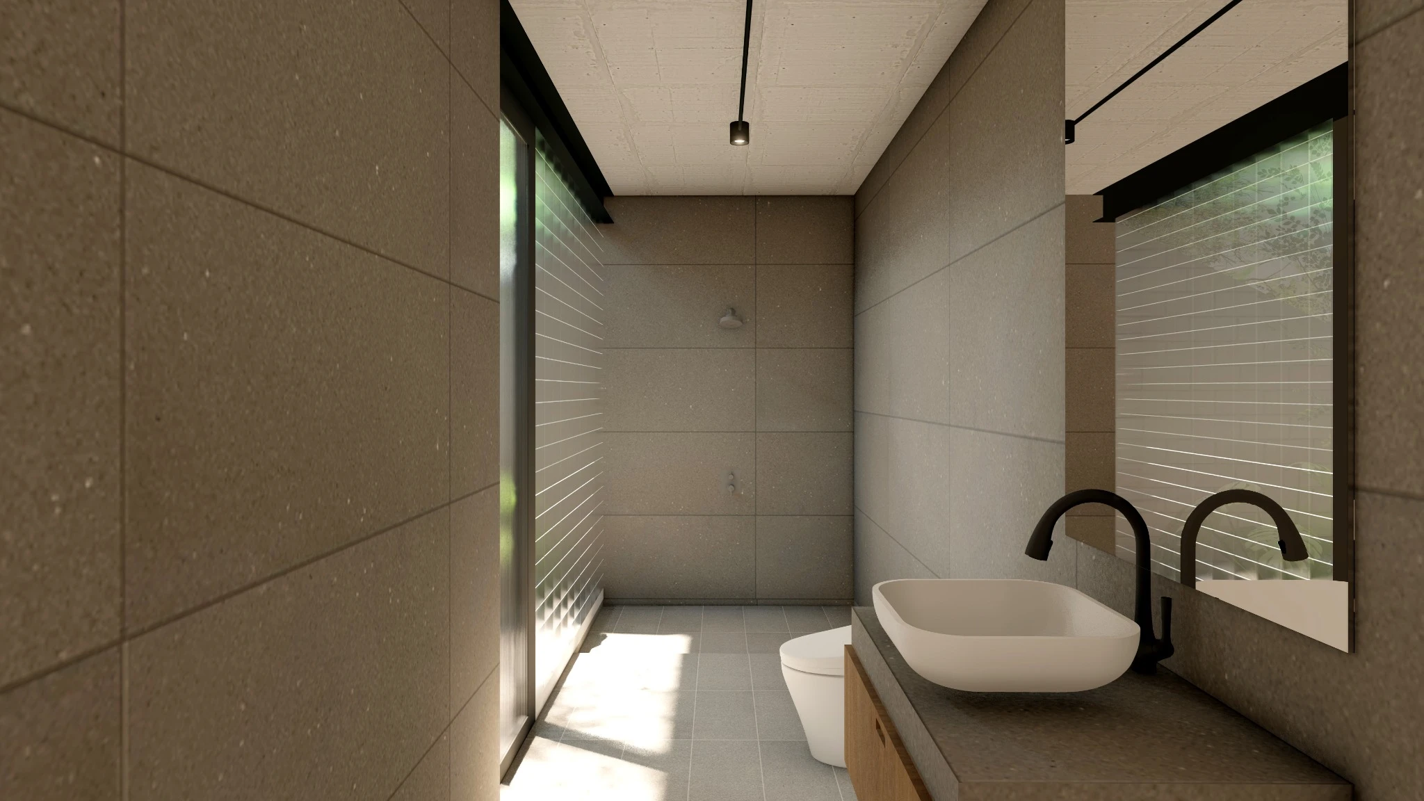 Central Garden House — Bathroom