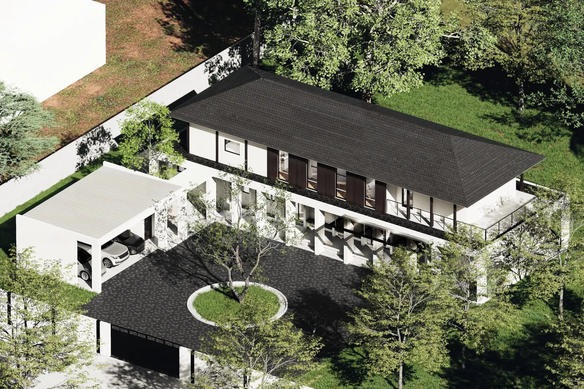 Aerial view