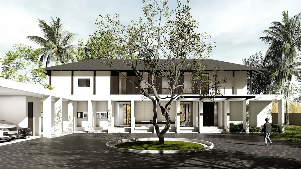Rest and River House exterior