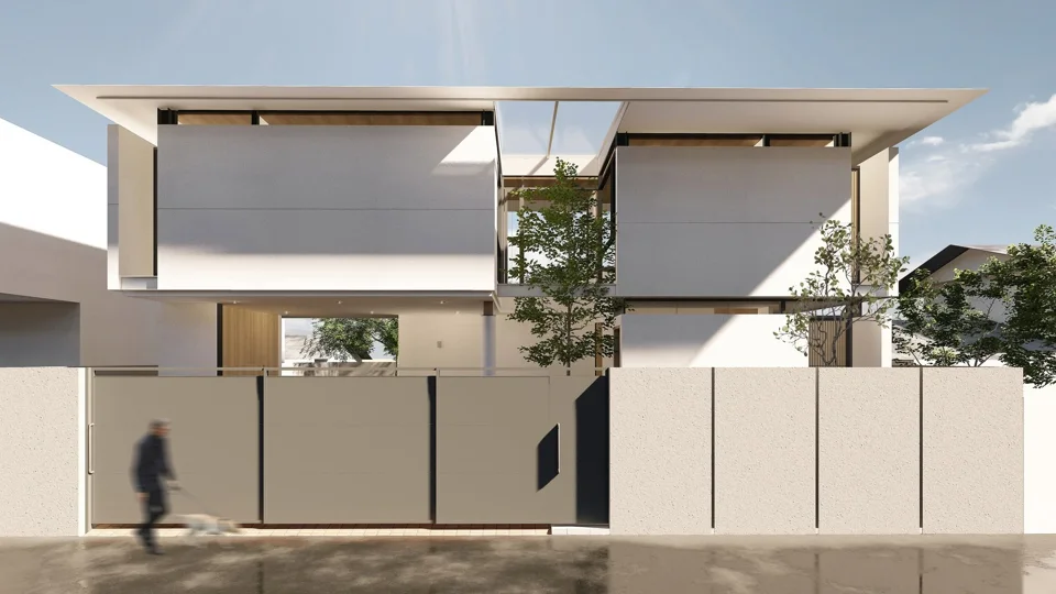 Scene Story House street-facing elevation
